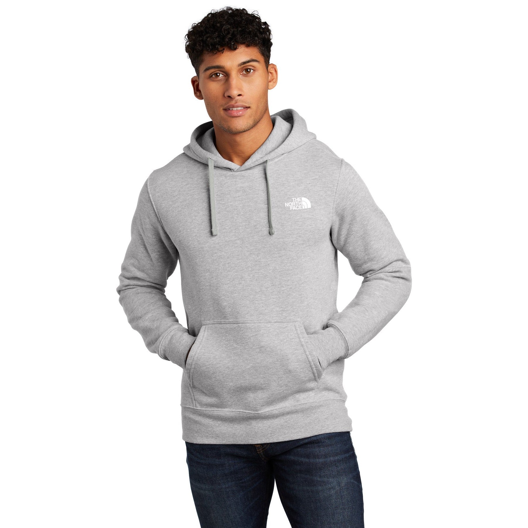 The North Face-LIMITED EDITION The North Face® Chest Logo Pullover Hoodie NF0A7V9B-MedTech-3